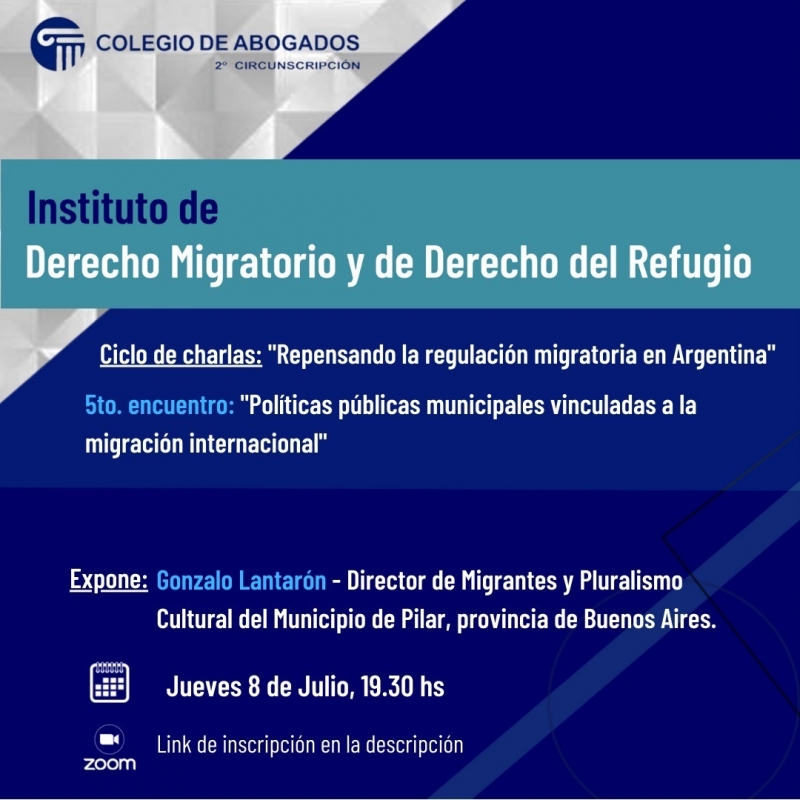 5to. encuentro: "políticas públicas municipales vinculadas vinculadas a la migración internacional"